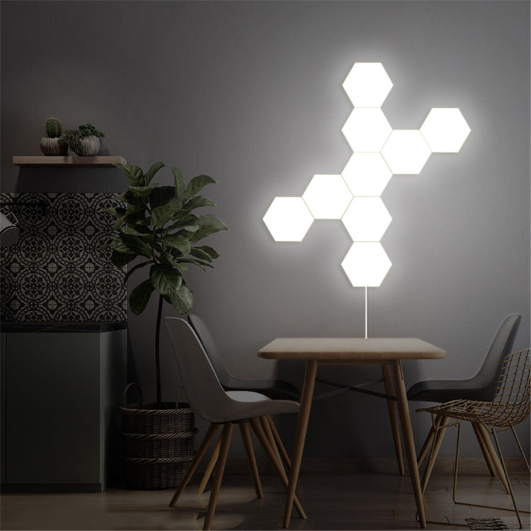Touch Sensor Light Hive Lamp Creative Background Wall Decoration Lamp Festive Atmosphere Lights US Plug