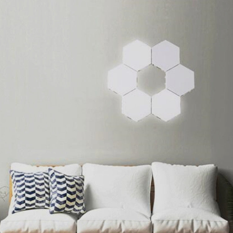 Touch Sensor Light Hive Lamp Creative Background Wall Decoration Lamp Festive Atmosphere Lights EU Plug