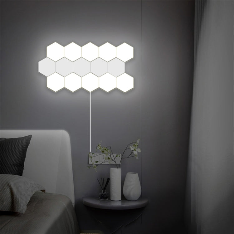 Touch Sensor Light Hive Lamp Creative Background Wall Decoration Lamp Festive Atmosphere Lights EU Plug
