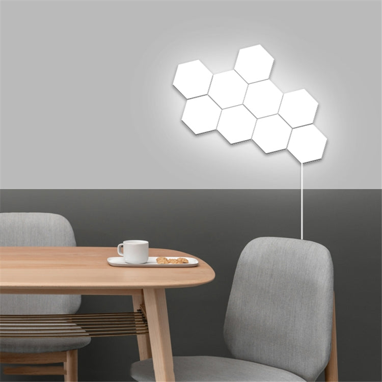 Touch Sensor Light Hive Lamp Creative Background Wall Decoration Lamp Festive Atmosphere Lights UK Plug