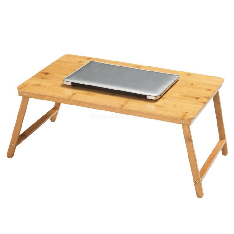 Nanzhu Folding Computer Table Bed Card Slot Laptop Table Simple Lazy Lift Computer Desk, Size:Small 50cm(No drawers and no fans)