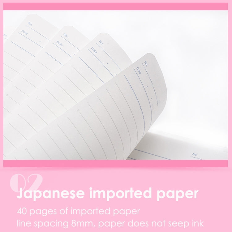 Loose-leaf Notebook Rainbow Cookie Daily Plan Personal Diary Notebook, Size:A5