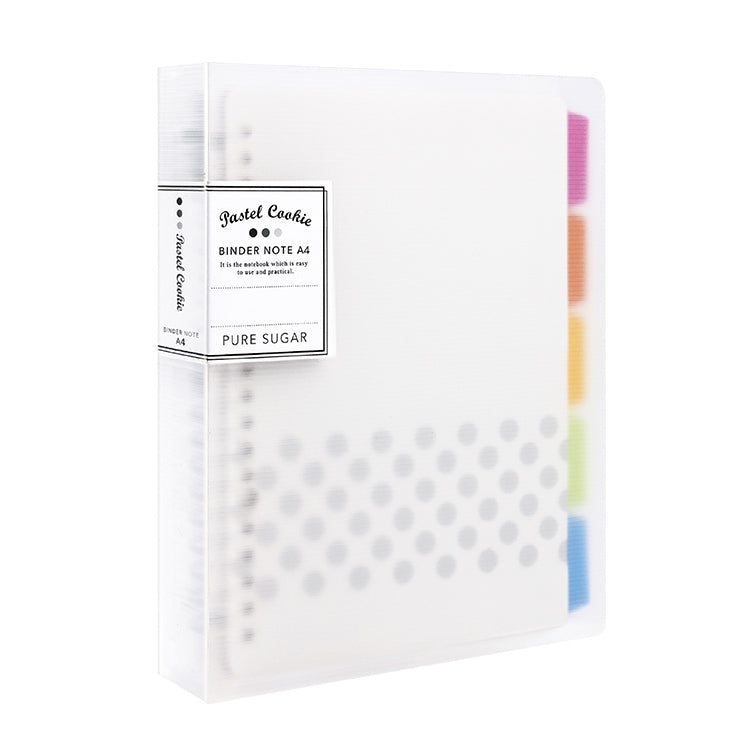 Loose-leaf Notebook Rainbow Cookie Daily Plan Personal Diary Notebook, Size:A4
