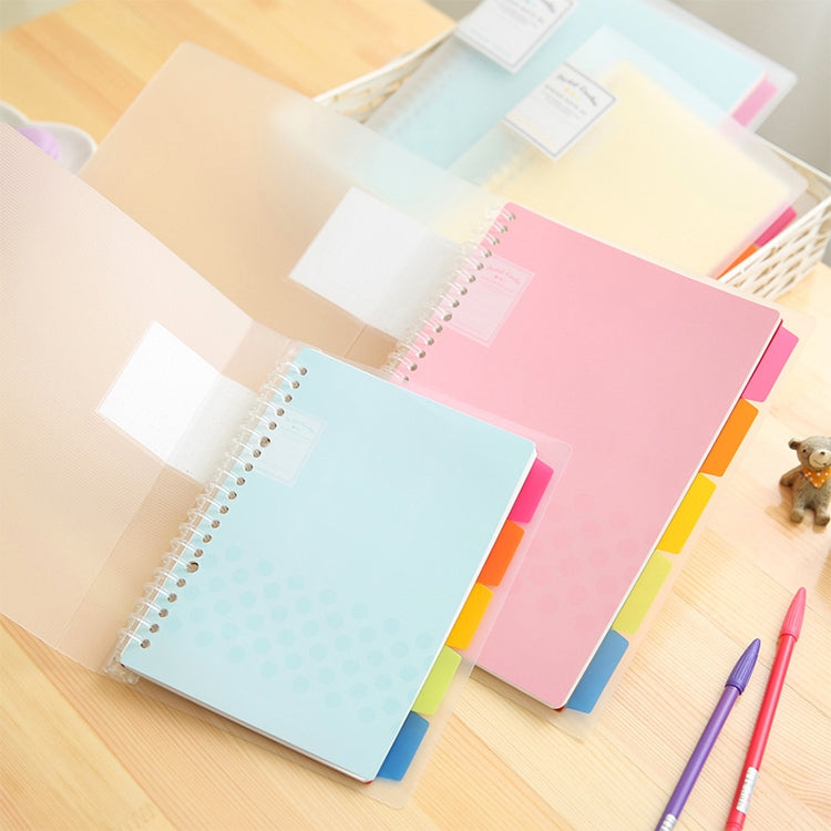 Loose-leaf Notebook Rainbow Cookie Daily Plan Personal Diary Notebook, Size:A4