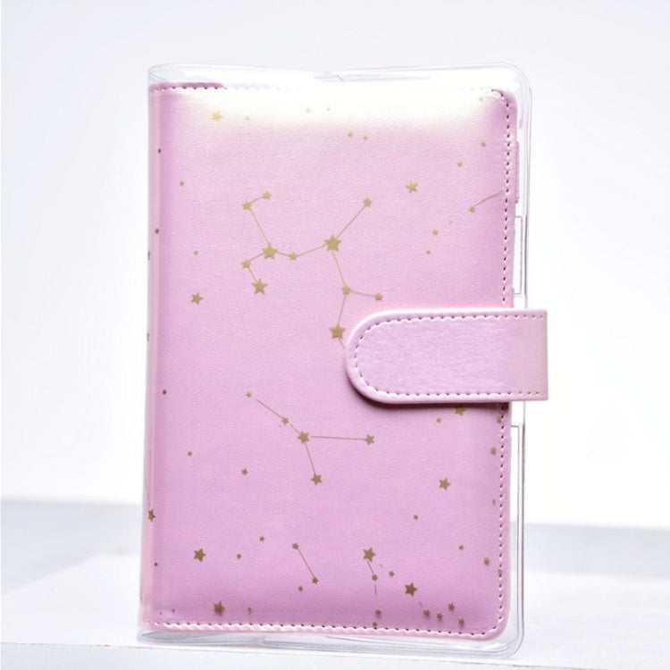 Constellation Pattern PVC Book Cover Resistant Transparent Printing Thickened Book Protective Cover, Size:29Ã—20.5cm
