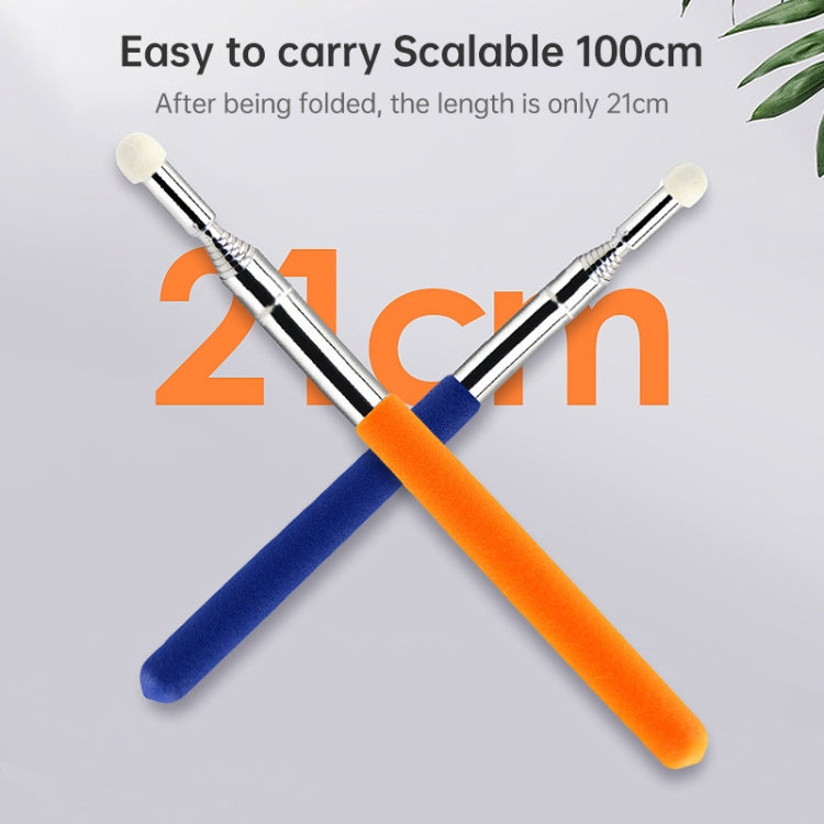 F12 Stainless Steel Electronic Whiteboard Teaching Touch Pointer Pen with 12mm Mushroom Head