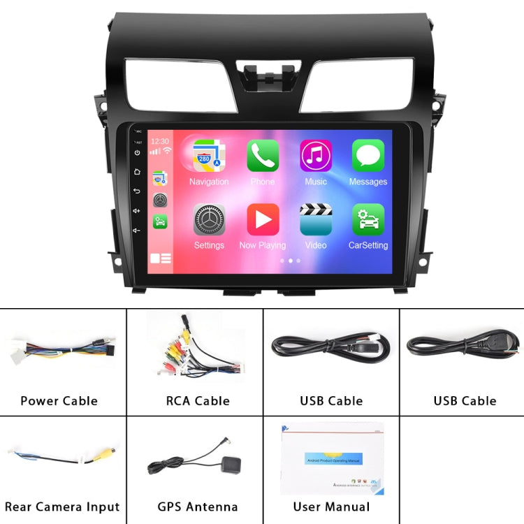 For Nissan Teana 13-16 10.1-inch Reversing Video Large Screen Car MP5 Player, Style:CarPlay Edition 2+32G