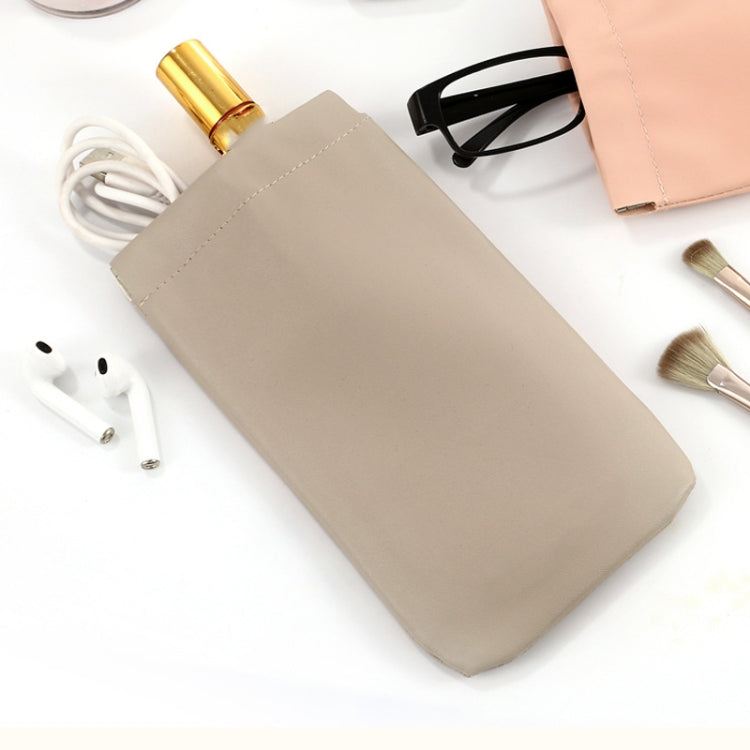 2PCS Portable PU Data Line Storage Case Mobile Phone Shell Headphones Glasses Bag