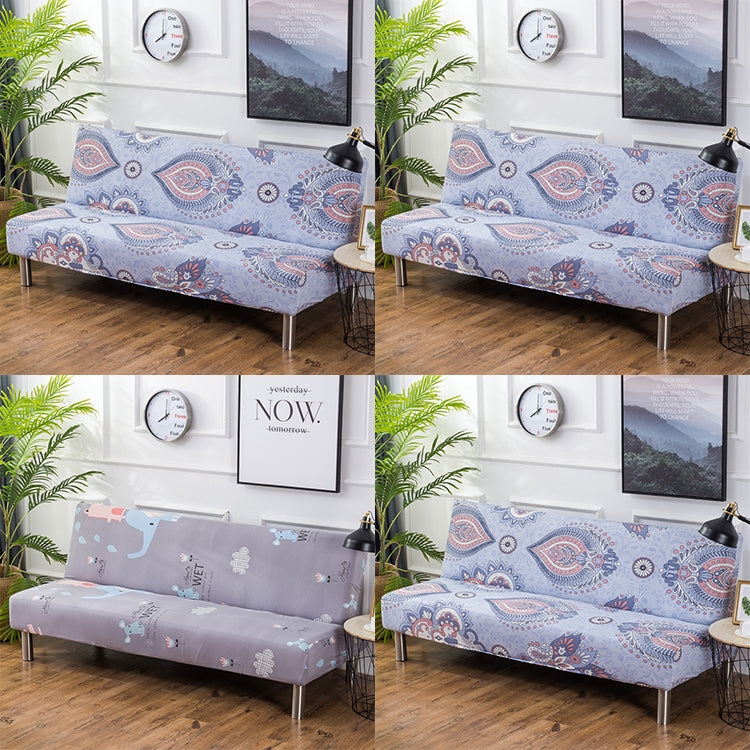All-inclusive Cover Non-slip Armrestless Folding Sofa Bed Cover, Size:S