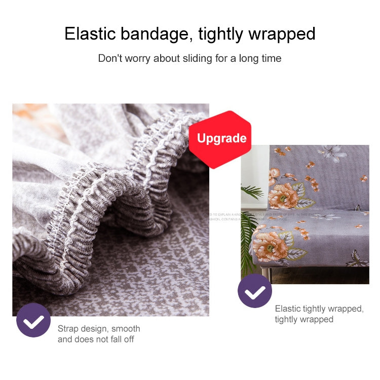 All-inclusive Cover Non-slip Armrestless Folding Sofa Bed Cover, Size:S