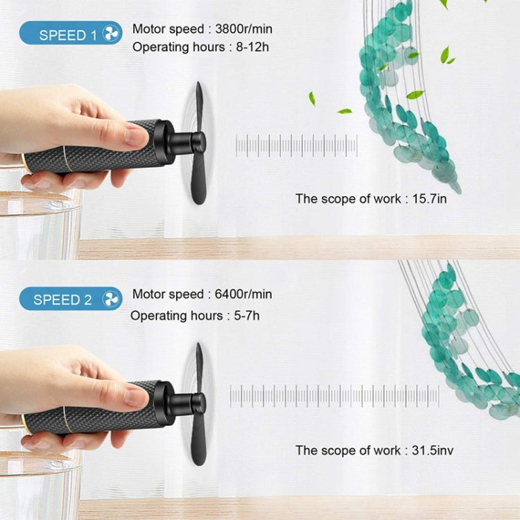 FS-888 Electric Rechargeable Hand Held Fans USB Small Fan Portable Cooling Fan