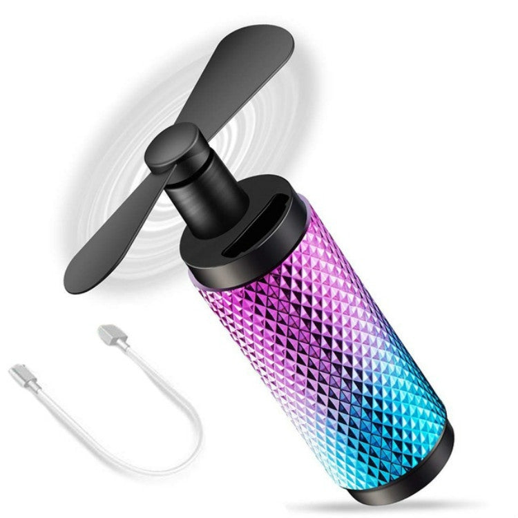 FS-888 Electric Rechargeable Hand Held Fans USB Small Fan Portable Cooling Fan