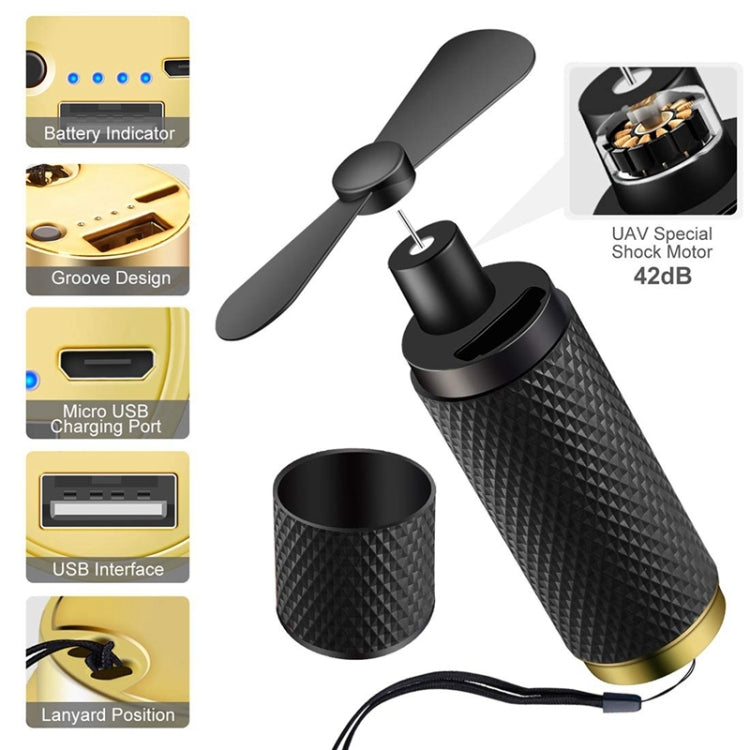 FS-888 Electric Rechargeable Hand Held Fans USB Small Fan Portable Cooling Fan