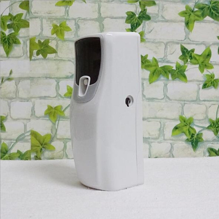 LED Self-injection Fragrance Sprayer Machine Household Products Air Purifier for Hotel KTV Mall(White)