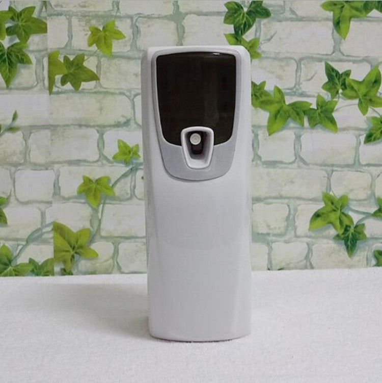 LED Self-injection Fragrance Sprayer Machine Household Products Air Purifier for Hotel KTV Mall(White)