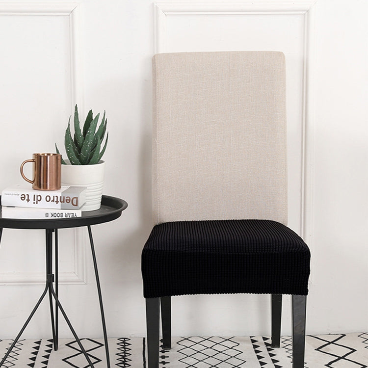 Knitted Padded Chair Cushion Cover