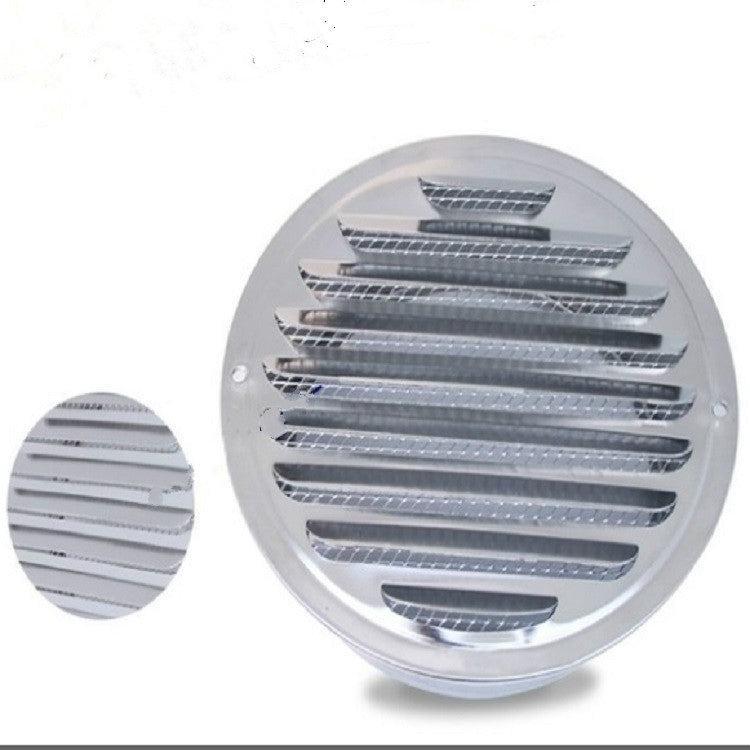 160mm External Wall Stainless Steel Flat Head Rain and Insect Proof Bird Hood