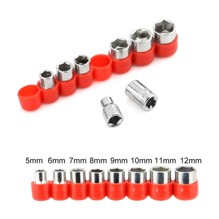 22 PCS/ Set Multifunctional Electric Drill Bit Shaft Tool Set(Black)