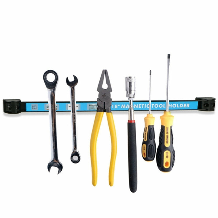 Magnetic Tool Holder Hanging Bar Hanging Rack Strong Suction Magnetic Storage Bar, Size:18 Inches