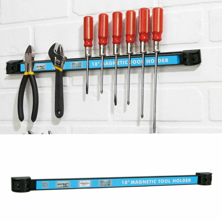 Magnetic Tool Holder Hanging Bar Hanging Rack Strong Suction Magnetic Storage Bar, Size:24 Inches