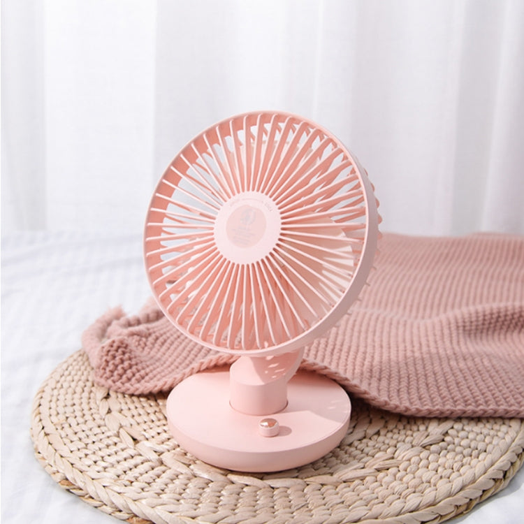 Creative USB Rechargeable Mini silent Desktop High Wind Power Shaking Head Fan