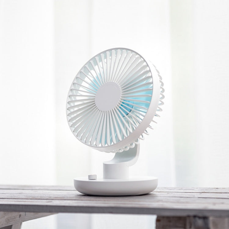 Creative USB Rechargeable Mini silent Desktop High Wind Power Shaking Head Fan