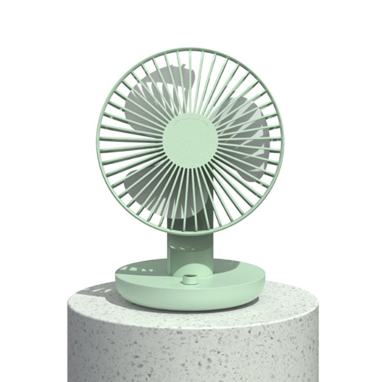 Creative USB Rechargeable Mini silent Desktop High Wind Power Shaking Head Fan