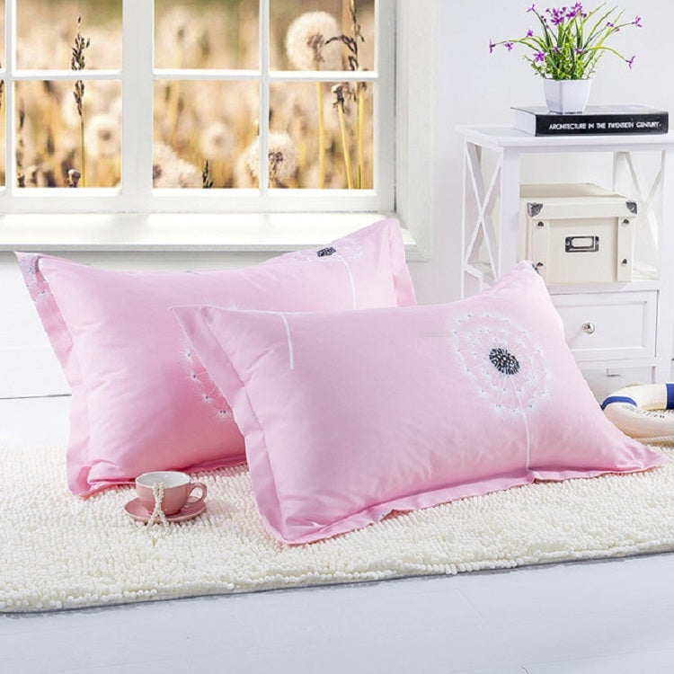 Knitted Polyester Sanded Pillowcase, Size:48Ã—74cm(A Pair)