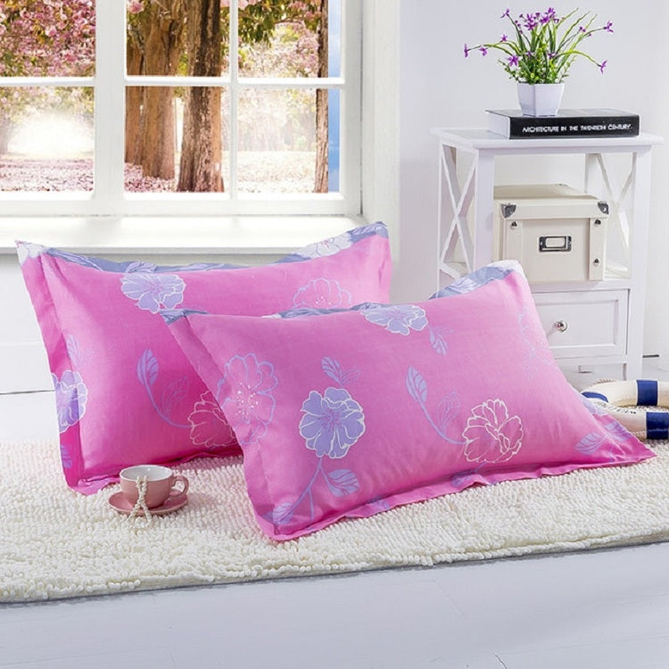 Knitted Polyester Sanded Pillowcase, Size:48Ã—74cm(A Pair)