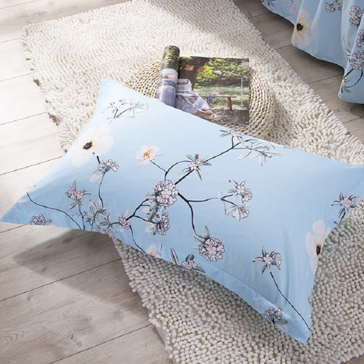 Knitted Polyester Sanded Pillowcase, Size:48Ã—74cm(A Pair)