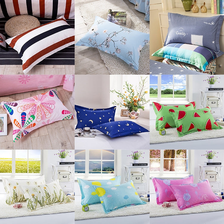 Knitted Polyester Sanded Pillowcase, Size:48Ã—74cm(One)