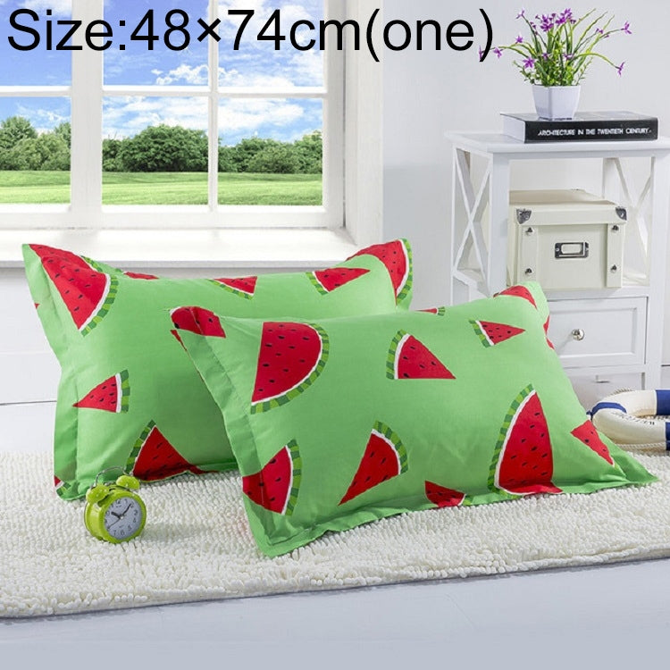 Knitted Polyester Sanded Pillowcase, Size:48Ã—74cm(One)