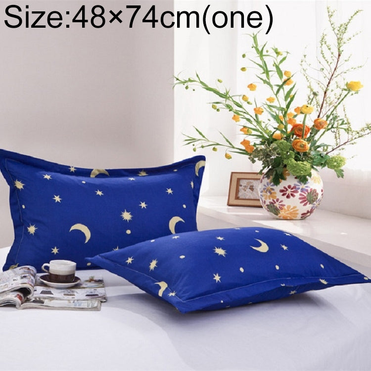 Knitted Polyester Sanded Pillowcase, Size:48Ã—74cm(One)