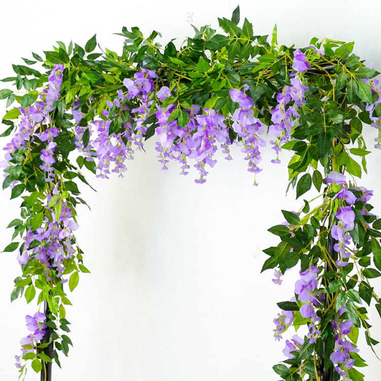 Artificial Flowers Vine Garland Wedding Arch Decoration Fake Plants Leaf Vine