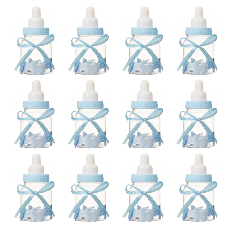 12 PCS Cute Nursing Bottle Wedding Candy Gift Box, Size:9x4cm