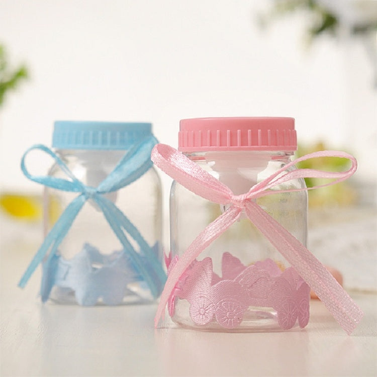 12 PCS Cute Nursing Bottle Wedding Candy Gift Box, Size:9x4cm