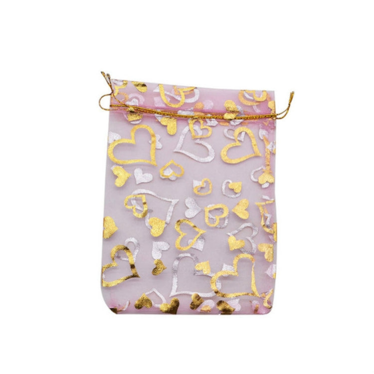 100 PCS Gift Pouches Bag Organza Bags Jewelry Candy Packaging Bags, Size:13x18cm