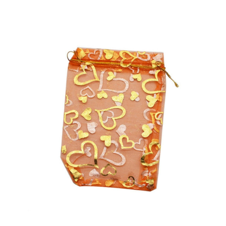 100 PCS Gift Pouches Bag Organza Bags Jewelry Candy Packaging Bags, Size:13x18cm