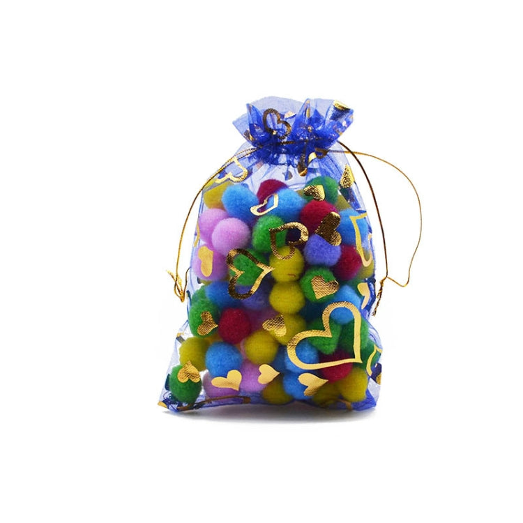 100 PCS Gift Pouches Bag Organza Bags Jewelry Candy Packaging Bags, Size:17x23cm