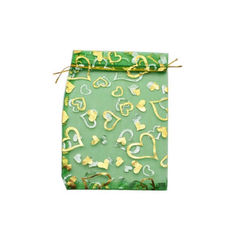 100 PCS Gift Pouches Bag Organza Bags Jewelry Candy Packaging Bags, Size:17x23cm