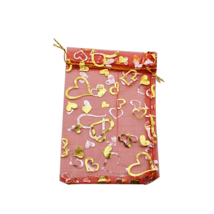 100 PCS Gift Pouches Bag Organza Bags Jewelry Candy Packaging Bags, Size:20x30cm