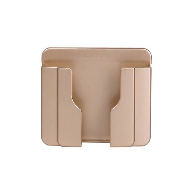 Wall  Mobile Phone Holder Stand Socket Charger Storage Box