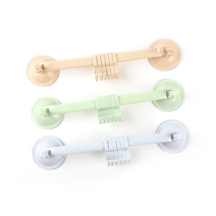 Adjustable Hook Rack Double Suction Cup Towel Rack Hanging Shelves Hook Holder Lock Type Sucker Kitchen Bathroom Accessories