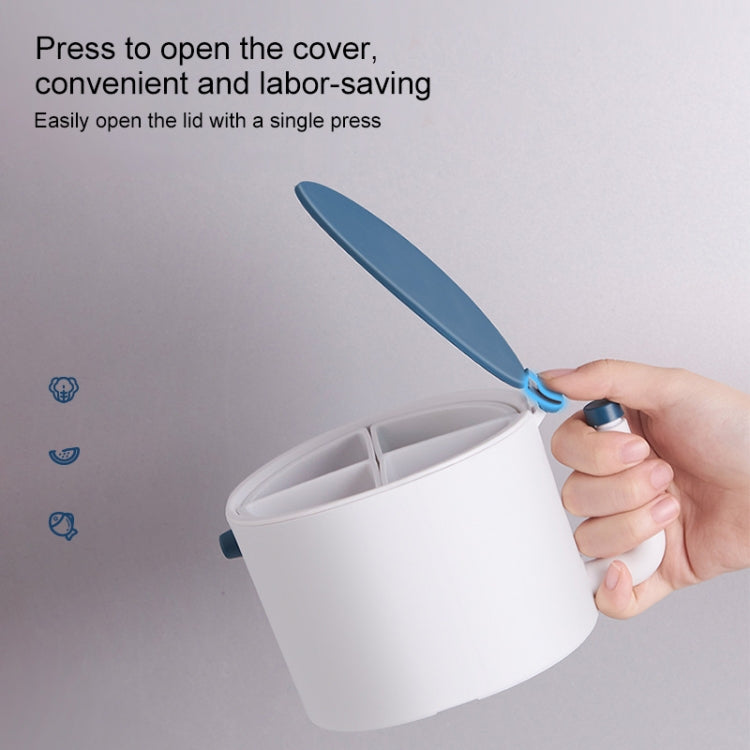 Integrated Multi-Compartment Push-Type Plastic Seasoning Bottle With Lid Kitchen Seasoning Box Combination Set