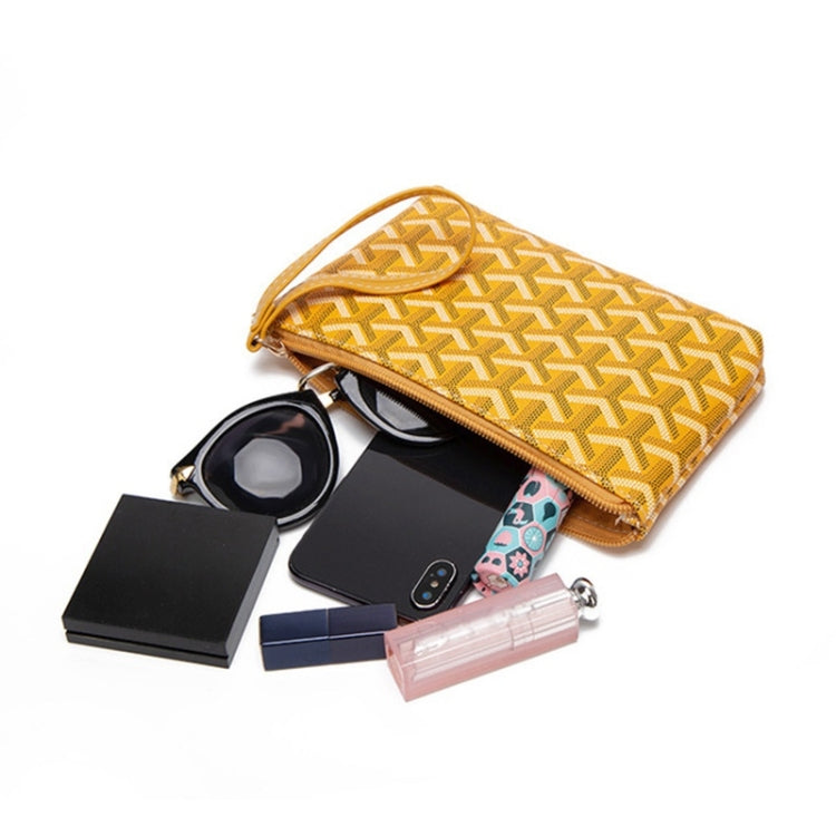 3 PCS Fashion Clutch Bag Large Capacity Zipper Phone Bag Purse Bag