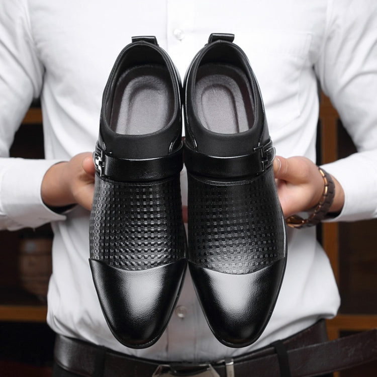 Autumn And Winter Business Dress Large Size Men's Shoes, Size:41