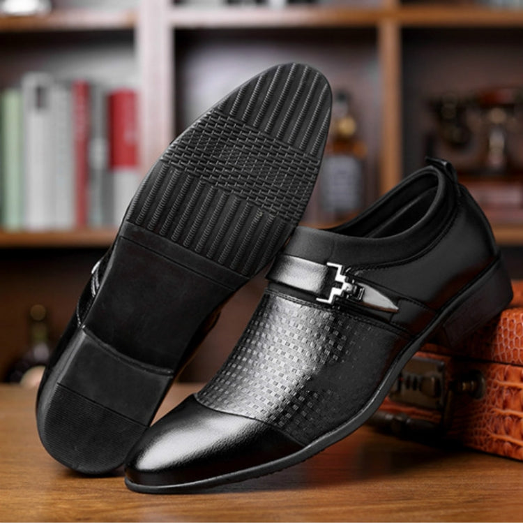 Autumn And Winter Business Dress Large Size Men's Shoes, Size:41