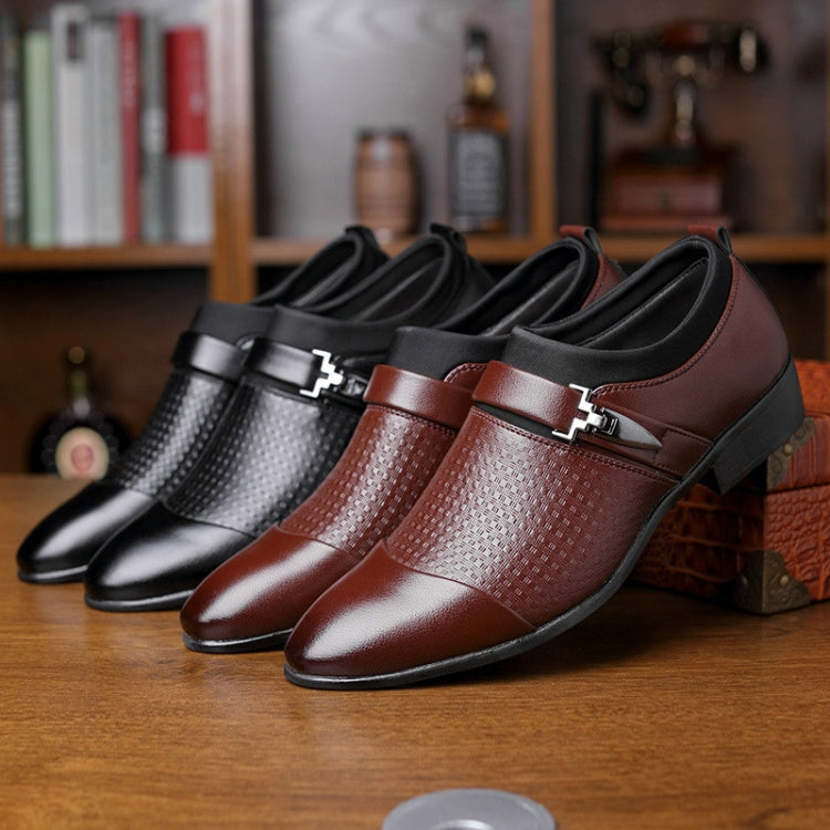 Autumn And Winter Business Dress Large Size Men's Shoes, Size:41