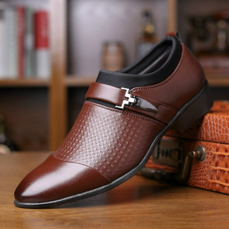 Autumn And Winter Business Dress Large Size Men's Shoes, Size:43