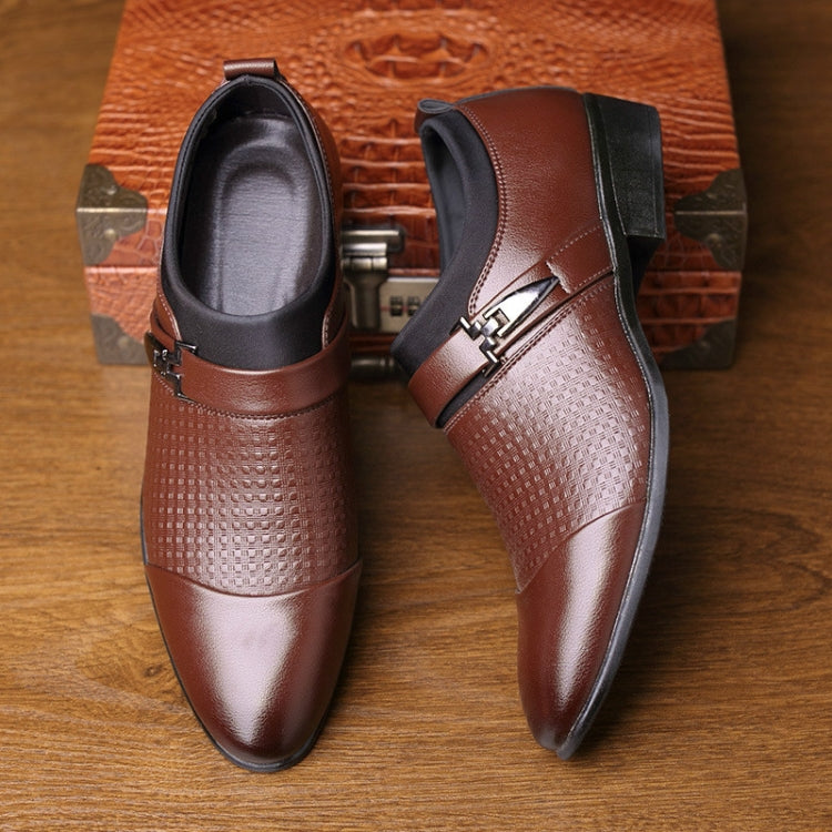 Autumn And Winter Business Dress Large Size Men's Shoes, Size:45